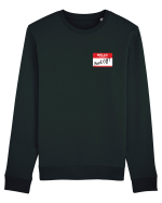 Hello My Name is: Fuck Off! Name Tag Bluză mânecă lungă Unisex Rise