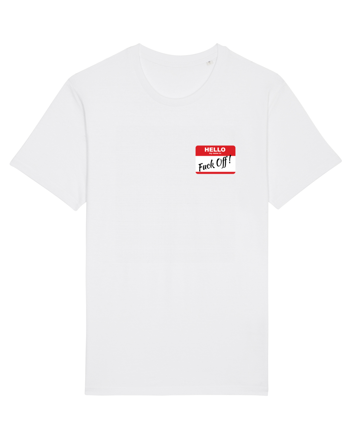 Tricou mânecă scurtă Unisex Rocker White