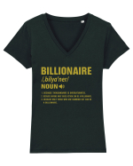 Billionaire Tricou mânecă scurtă guler V Damă Evoker