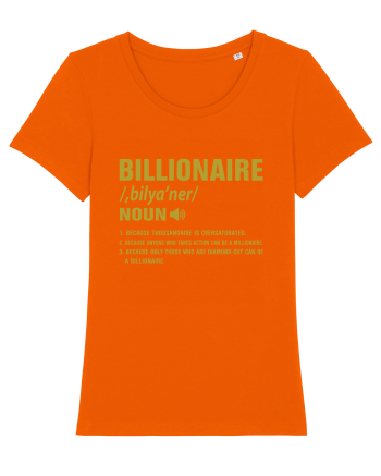Billionaire Bright Orange