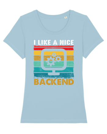 I like a nice backend Sky Blue