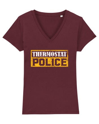  Thermostat Police Burgundy