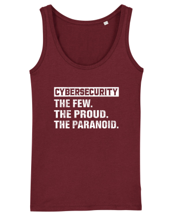 Cybersecurity the few, the proud, the paranoid Burgundy