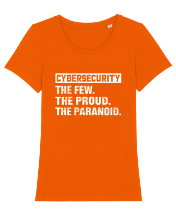 Cybersecurity the few, the proud, the paranoid Bright Orange