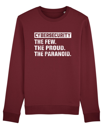 Cybersecurity the few, the proud, the paranoid Burgundy