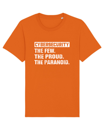 Cybersecurity the few, the proud, the paranoid Bright Orange