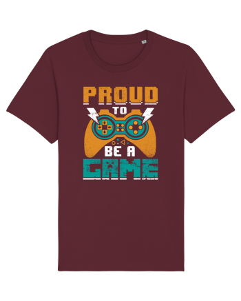 Proud to be a game Burgundy