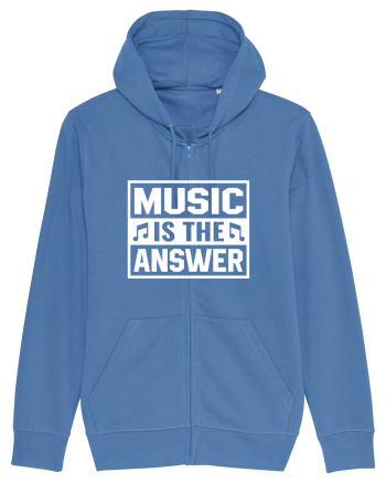 Music is the answer Bright Blue