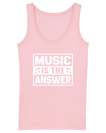 Music is the answer Cotton Pink