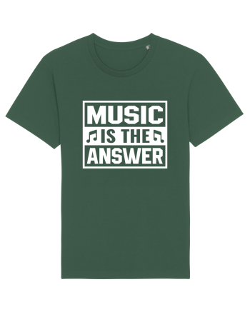 Music is the answer Bottle Green