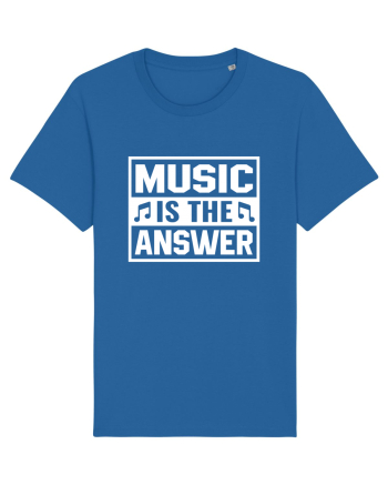 Music is the answer Royal Blue