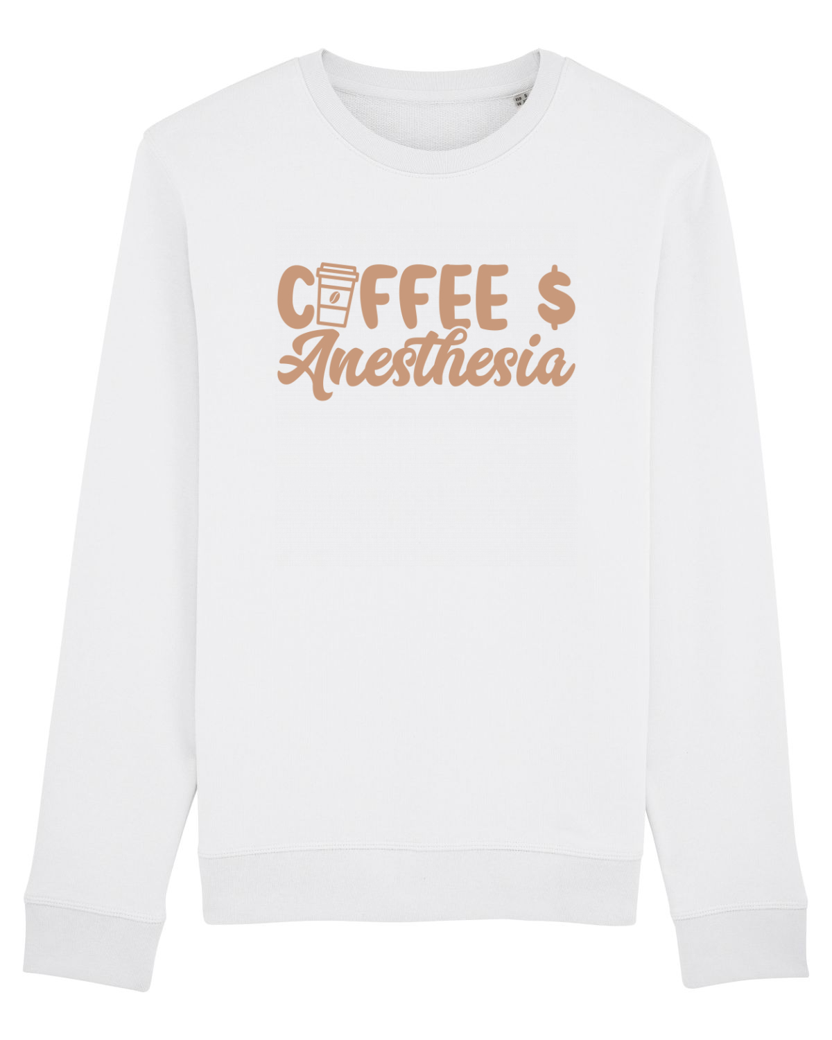 Bluză mânecă lungă Unisex Rise White