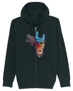 Hair Hustler Hanorac cu fermoar Unisex Connector