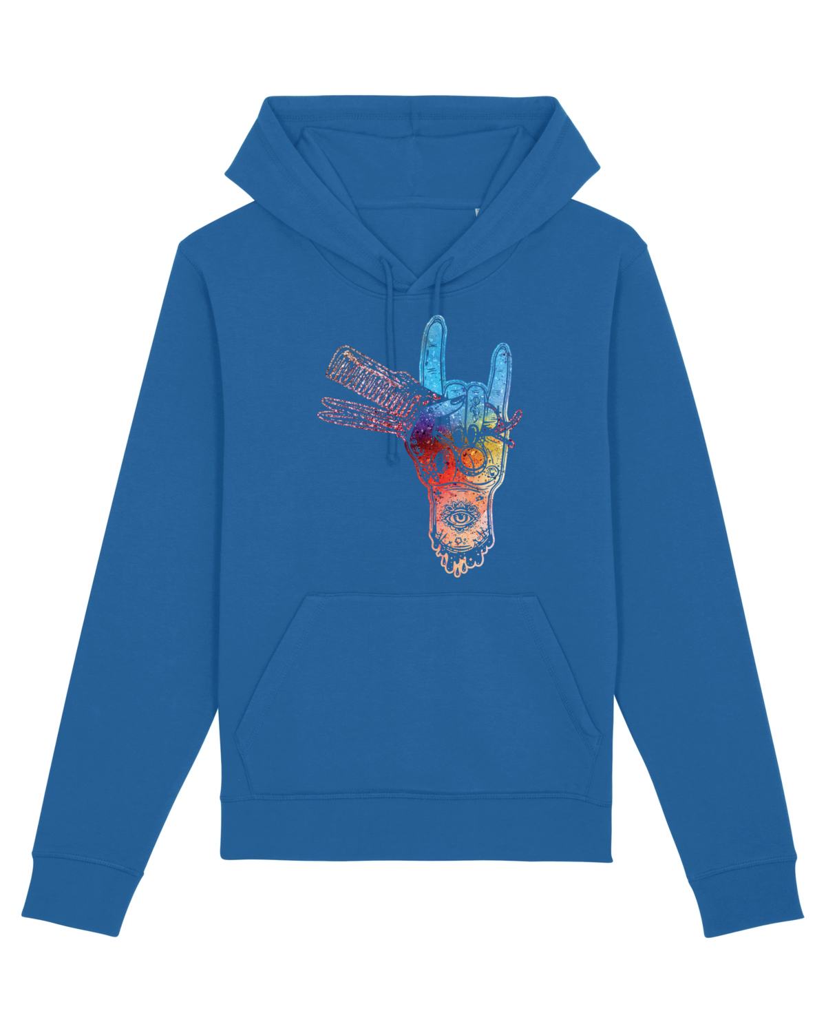 Hanorac Unisex Drummer Royal Blue