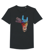 Hair Hustler Tricou mânecă scurtă guler larg Bărbat Skater