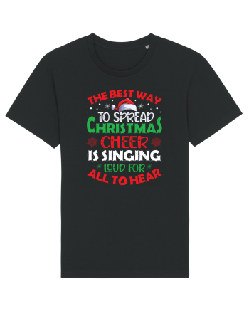 The best way to spread Christmas cheer is singing loud for all to hear Black