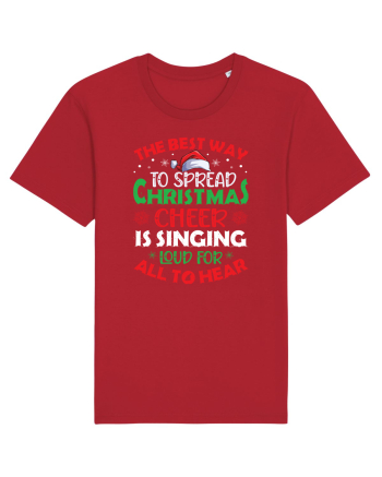 The best way to spread Christmas cheer is singing loud for all to hear Red