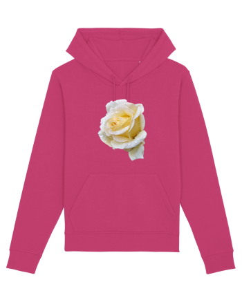 Trandafir romantic alb dupa ploaie Raspberry
