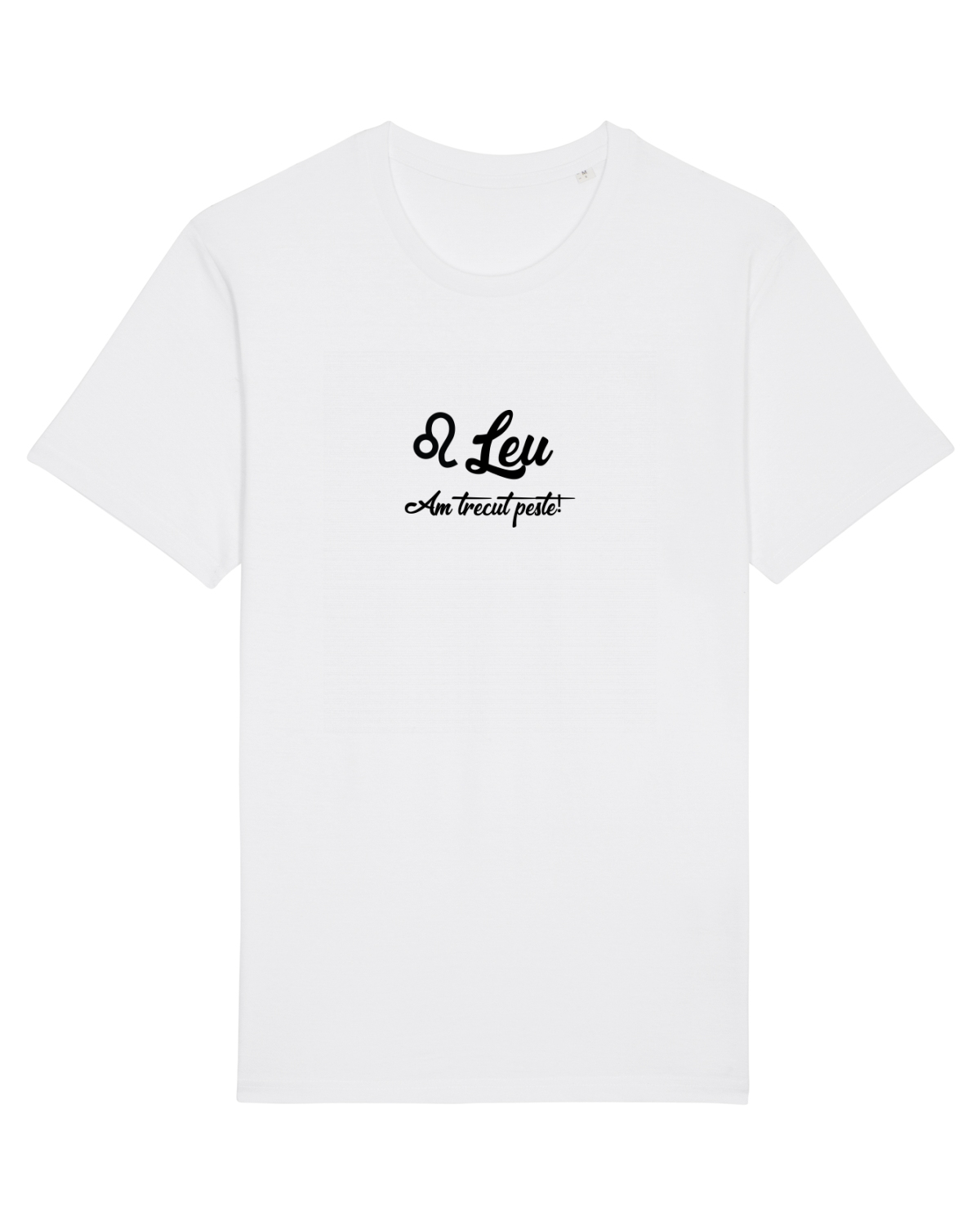 Tricou mânecă scurtă Unisex Rocker White