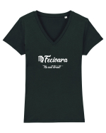 Fecioara Tricou mânecă scurtă guler V Damă Evoker