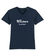 Fecioara Tricou mânecă scurtă guler V Bărbat Presenter