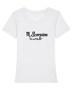 Scorpion Tricou mânecă scurtă guler larg fitted Damă Expresser