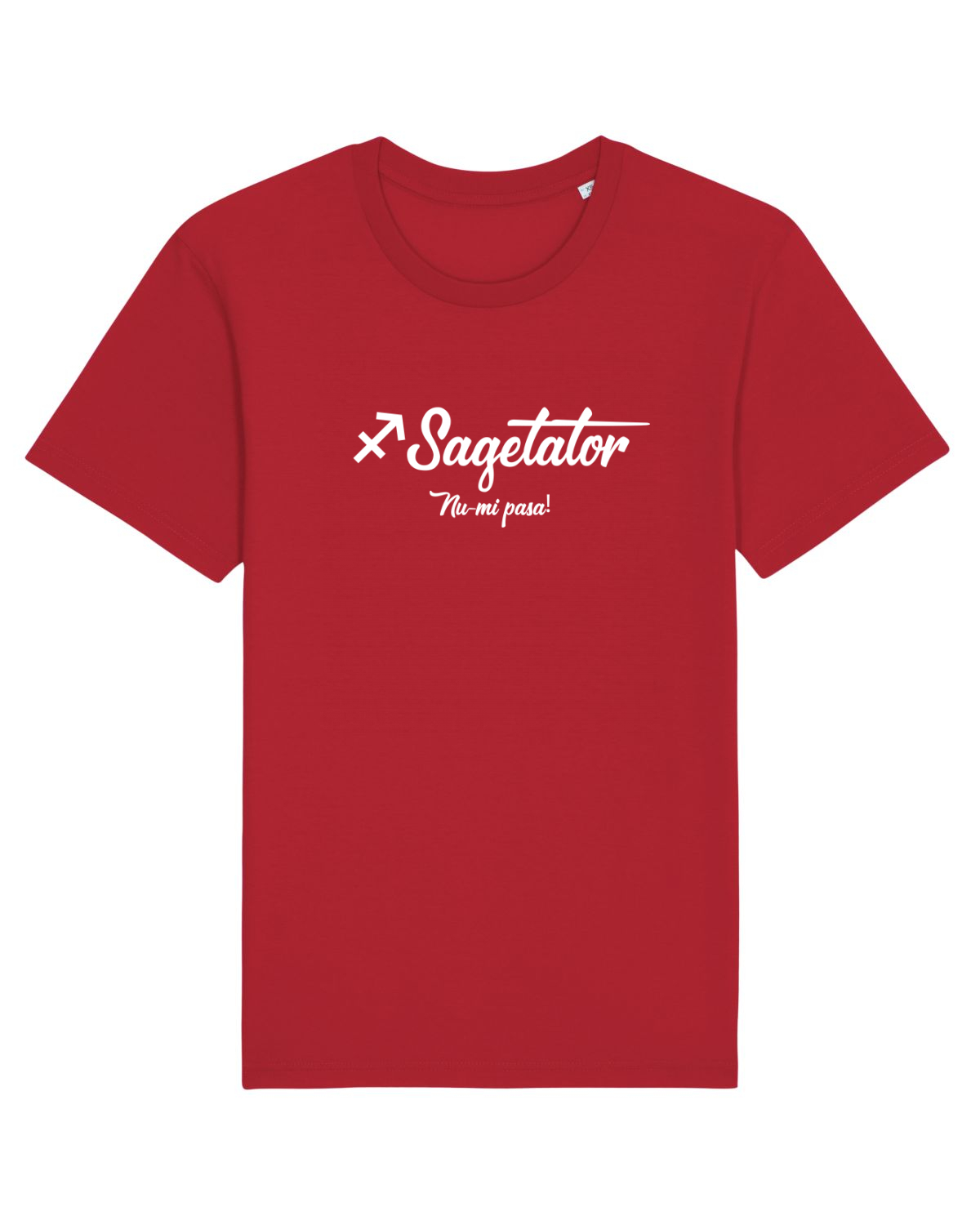 Tricou mânecă scurtă Unisex Rocker Red