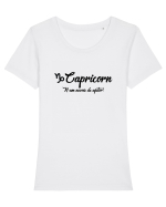 Capricorn Tricou mânecă scurtă guler larg fitted Damă Expresser