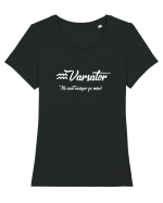Varsator Tricou mânecă scurtă guler larg fitted Damă Expresser