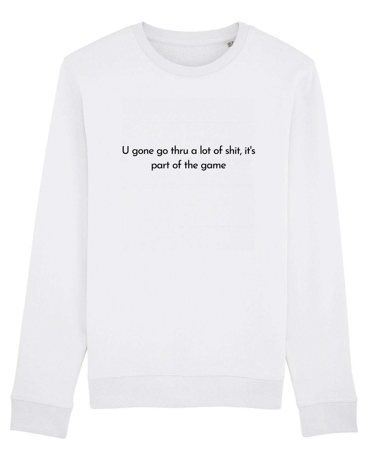 Bluză mânecă lungă Unisex Rise White