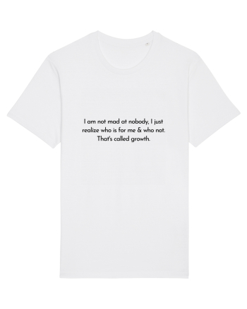 I am not mad at nobody... White
