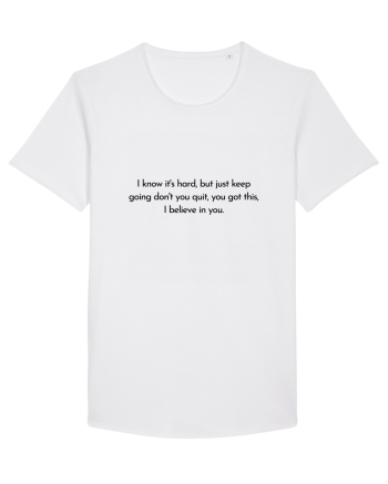 i know it s hard... White