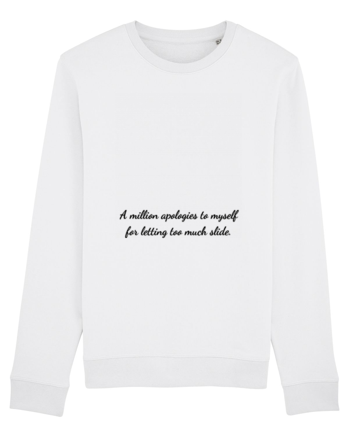 Bluză mânecă lungă Unisex Rise White