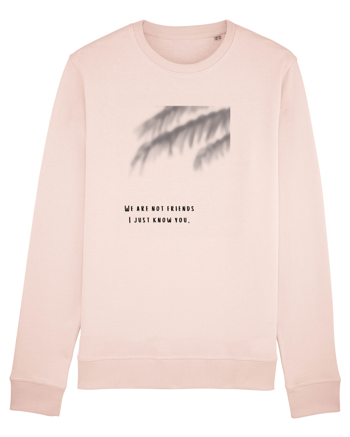 Bluză mânecă lungă Unisex Rise Candy Pink