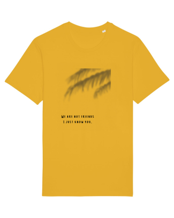 we are not friends... Spectra Yellow
