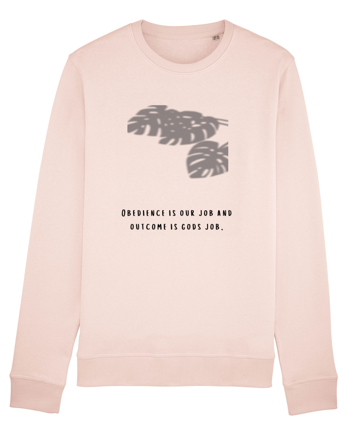Bluză mânecă lungă Unisex Rise Candy Pink