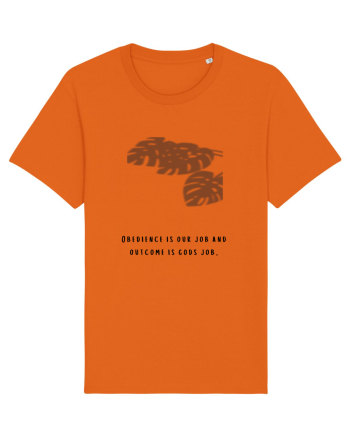 obedience is... Bright Orange