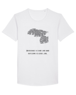 obedience is... Tricou mânecă scurtă guler larg Bărbat Skater