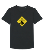 Body under construction Tricou mânecă scurtă guler larg Bărbat Skater