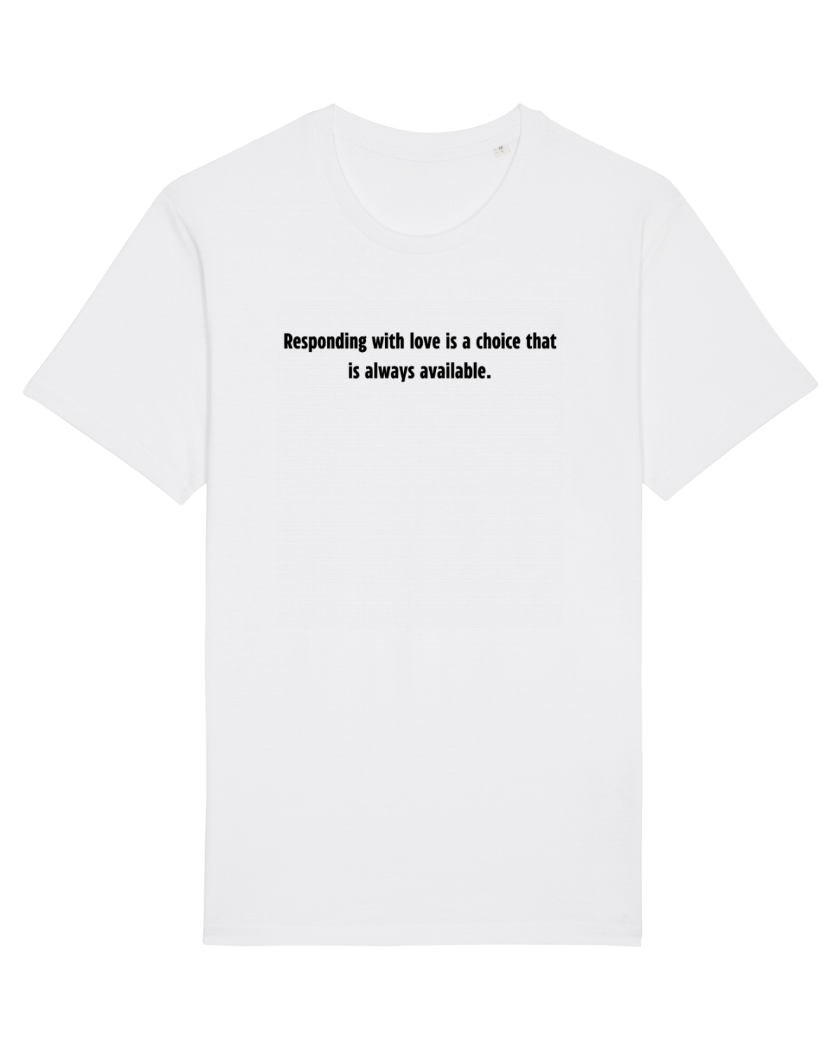 Tricou mânecă scurtă Unisex Rocker White