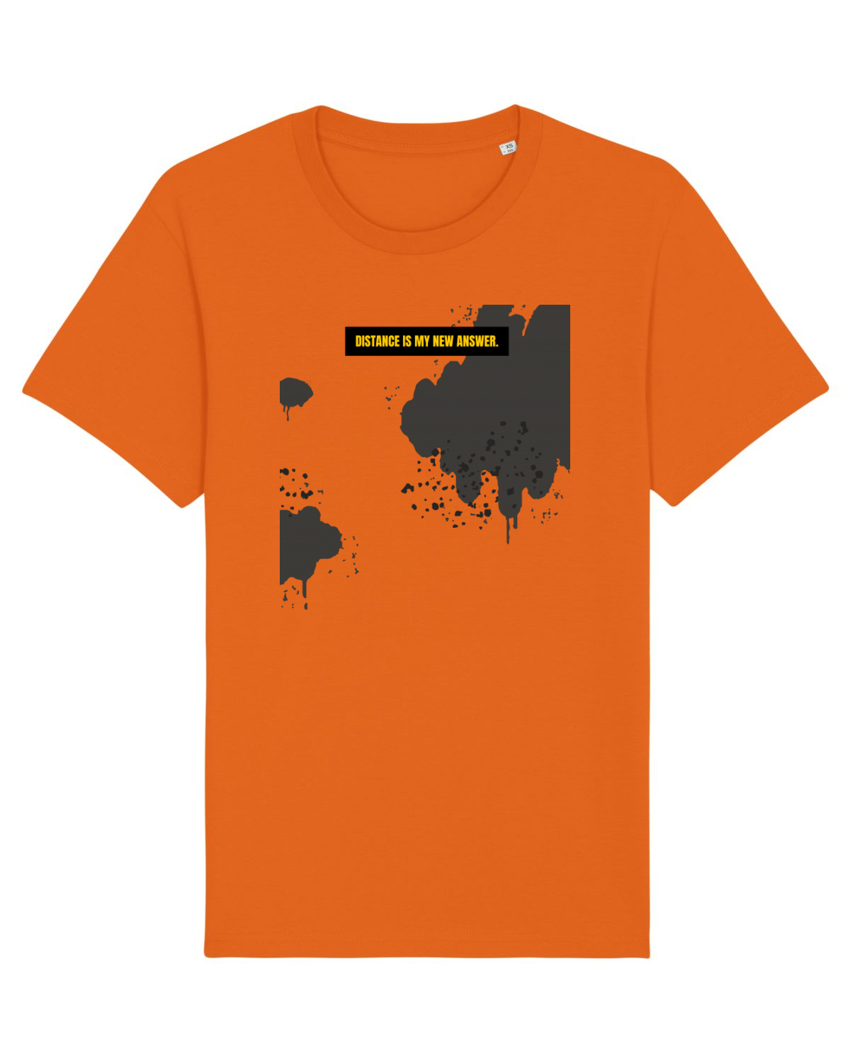 Tricou mânecă scurtă Unisex Rocker Bright Orange