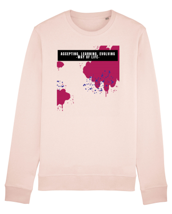 accepting learning evolving... Candy Pink