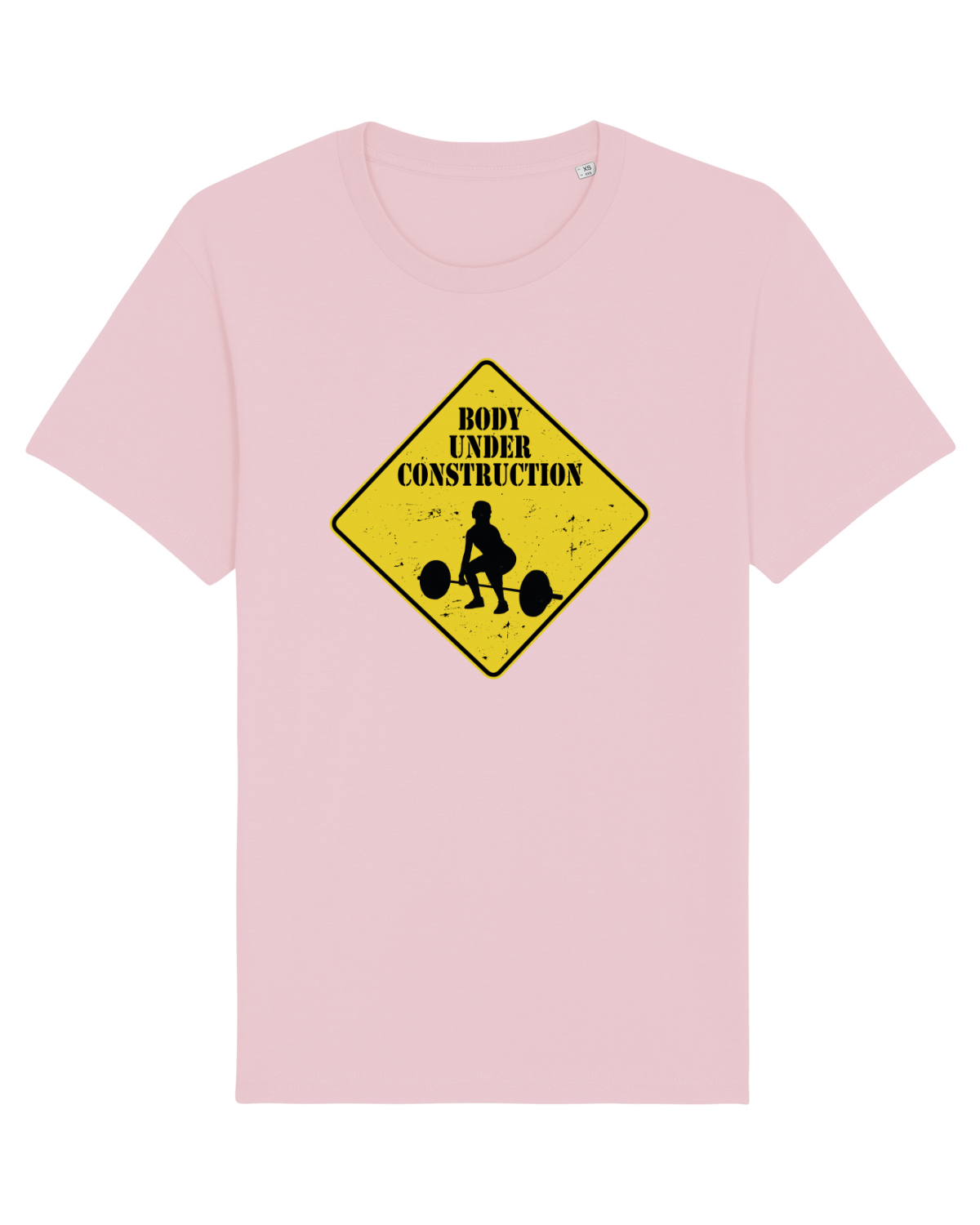 Tricou mânecă scurtă Unisex Rocker Cotton Pink