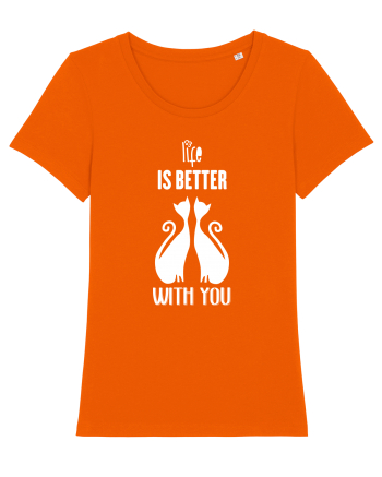 Viața e mai bună lângă tine Bright Orange