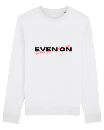 even on White