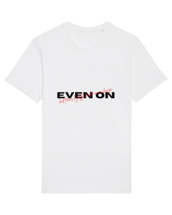 even on White