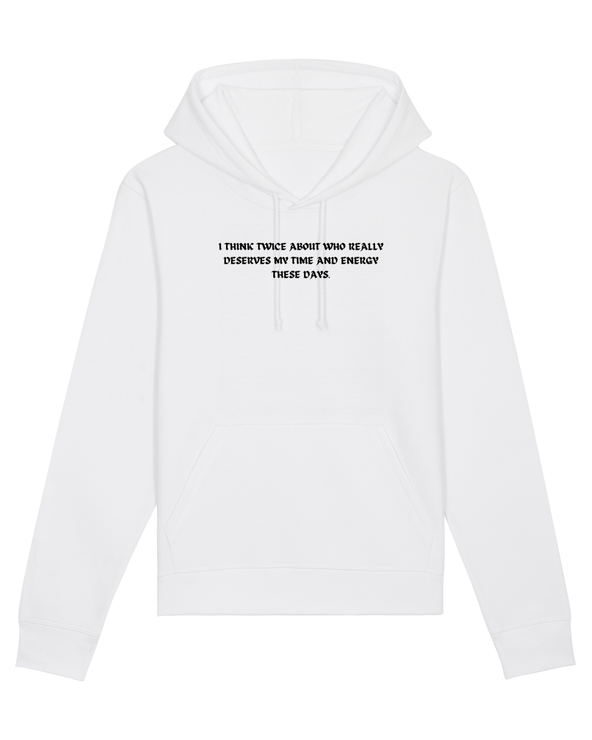 Hanorac Unisex Drummer White