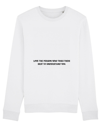 love the person who... White