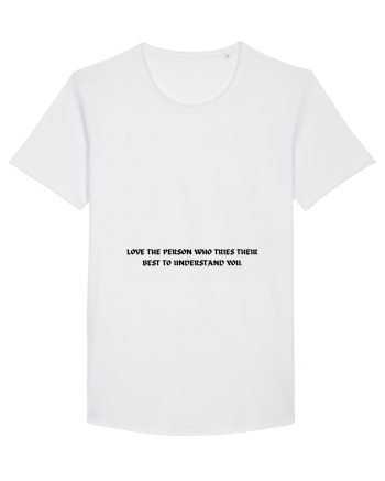 love the person who... White