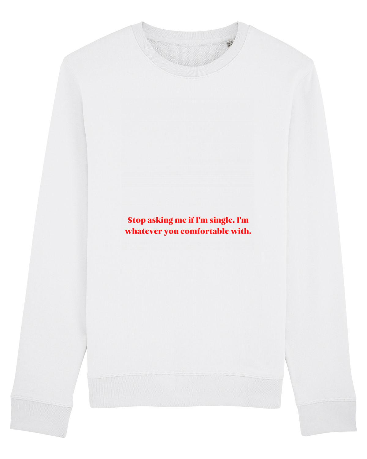 Bluză mânecă lungă Unisex Rise White
